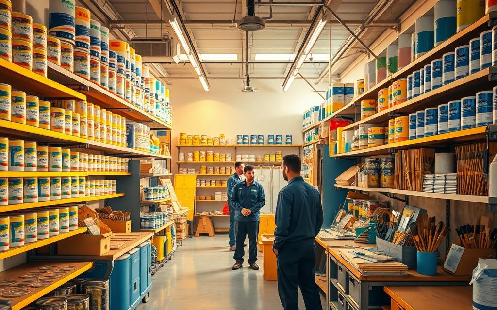 معلم دهانات مدينة البحيرات