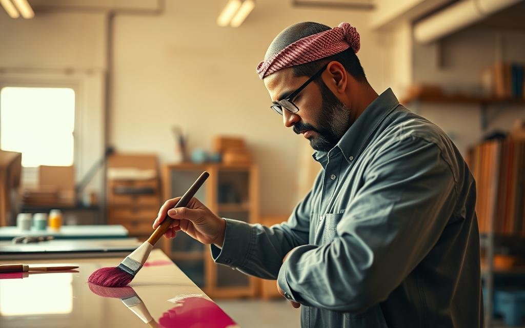 معلم دهانات الروضة