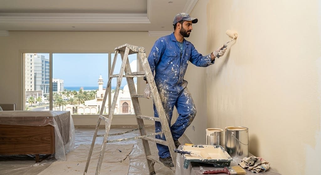 معلم دهانات حي الصفا بجدة