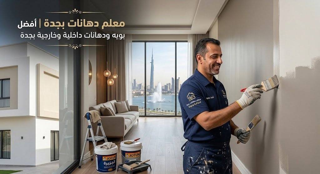 معلم دهانات بجدة | أفضل معلم بويه ودهانات داخلية وخارجية بجدة